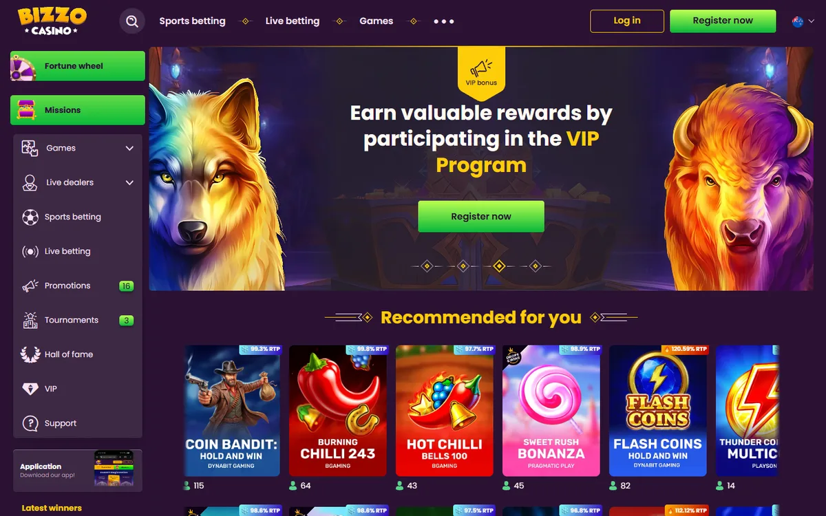 Bizzo casino review NZ